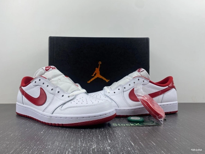 Reps TBK Red Jordan 705329-101 Retro Varsity White Low 1 0721